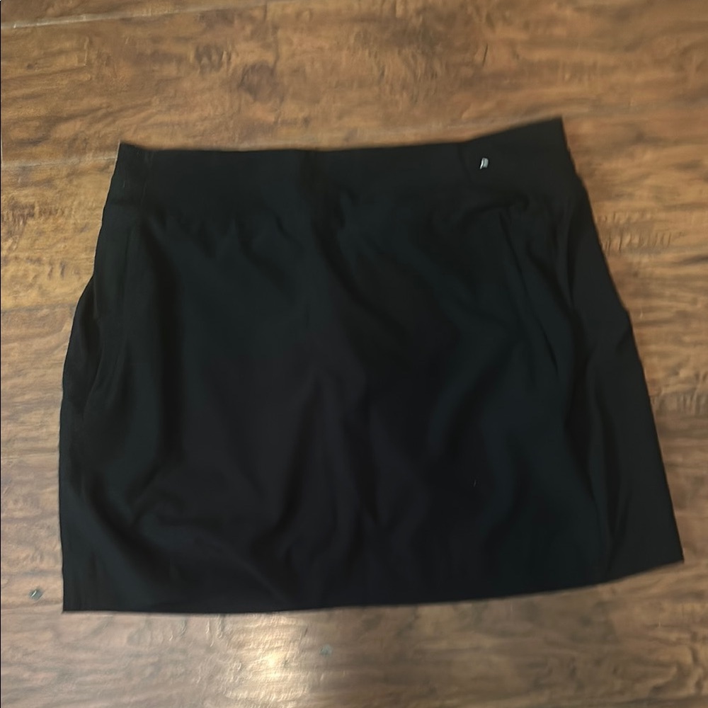 Black Active Wear Skort